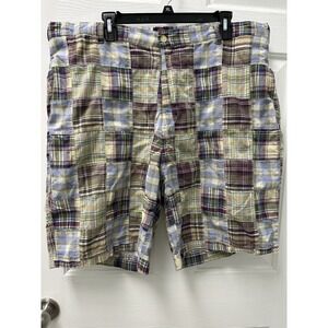 Mens Nick Danger Patchwork Shorts Quilt Look Size 42